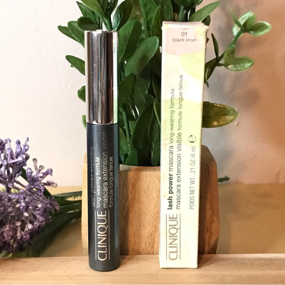 Clinique Lash Power Mascara Long Wearing Formula Black Onyx New